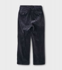 画像3: PHIGVEL [フィグベル] CORDUROY WIDE TROUSERS [INK NAVY] (3)