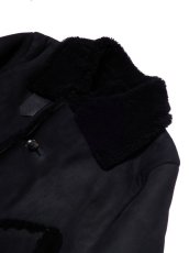 画像5: URU [ウル] MOUTON JACKET [BLACK]  (5)