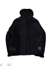 画像3: URU [ウル] MOUTON JACKET [BLACK]  (3)