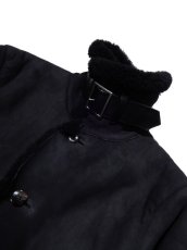 画像4: URU [ウル] MOUTON JACKET [BLACK]  (4)