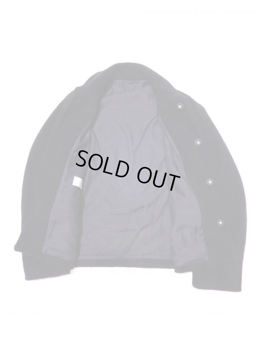 画像2: URU [ウル] WOOL BOA BLOUSON [NAVY]  (2)