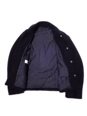 画像2: URU [ウル] WOOL BOA BLOUSON [NAVY]  (2)