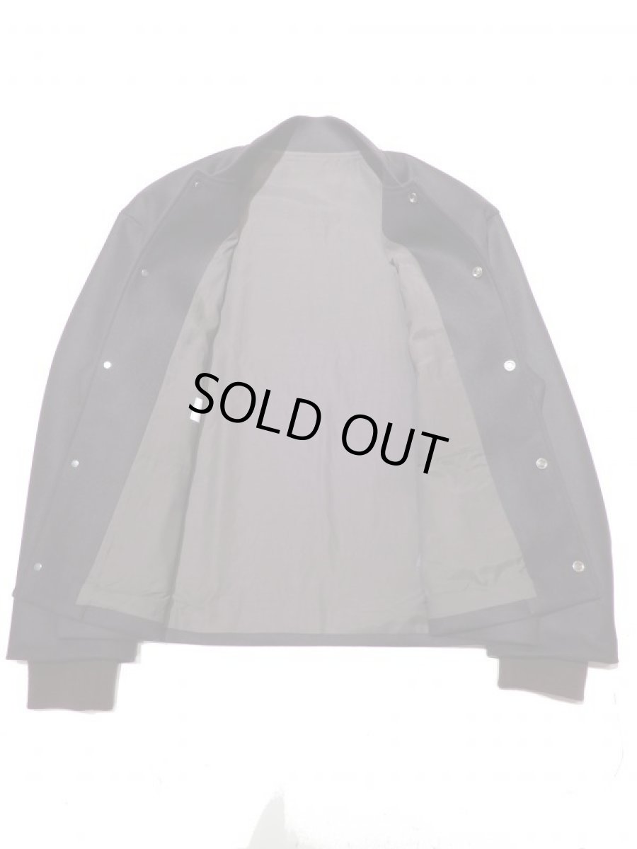 画像2: URU [ウル] WOOL STADIUM JACKET [BURGUNDY]  (2)