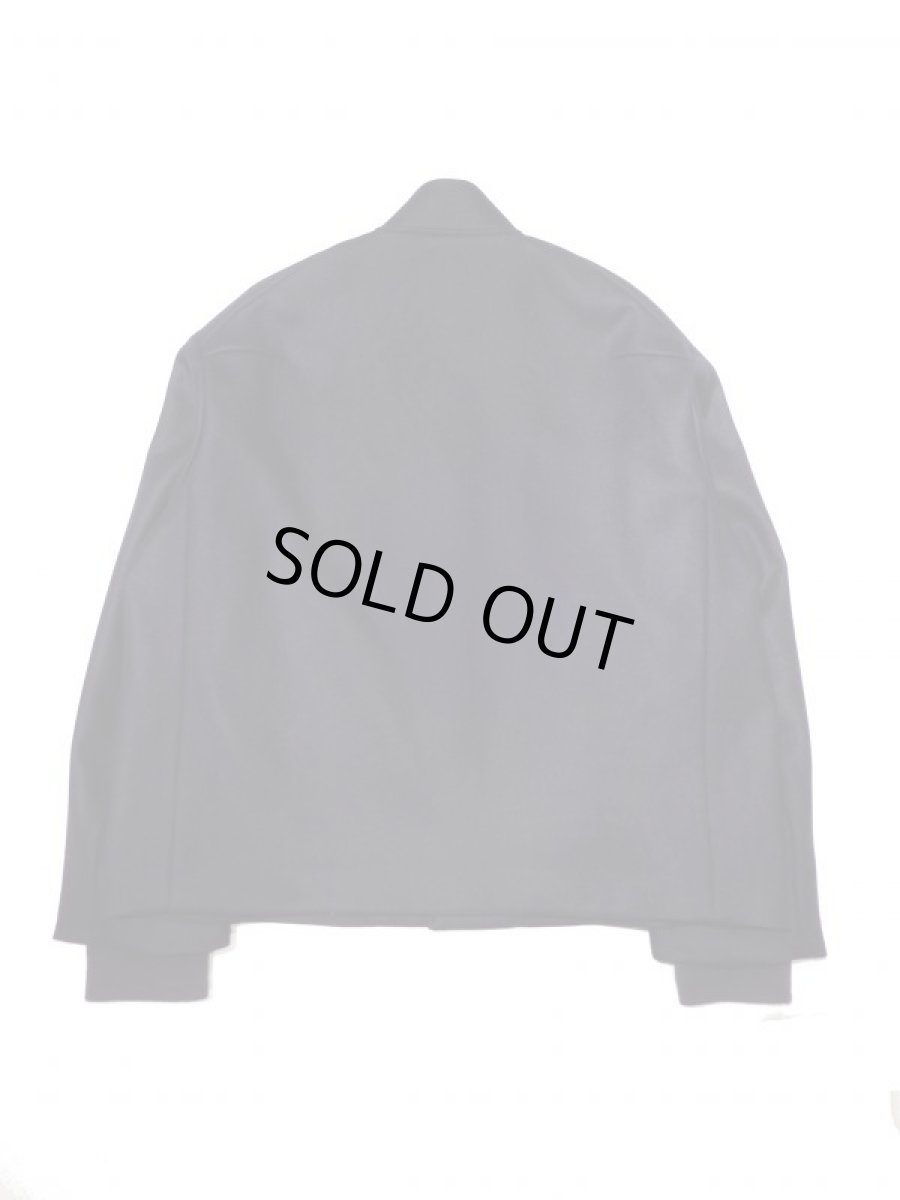 画像3: URU [ウル] WOOL STADIUM JACKET [NAVY]  (3)