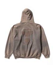 画像2: Sasquatchfabrix.  [サスクワッチファブリックス] “YAJIROBE" SWEAT HOODIE [Charcoal]  (2)