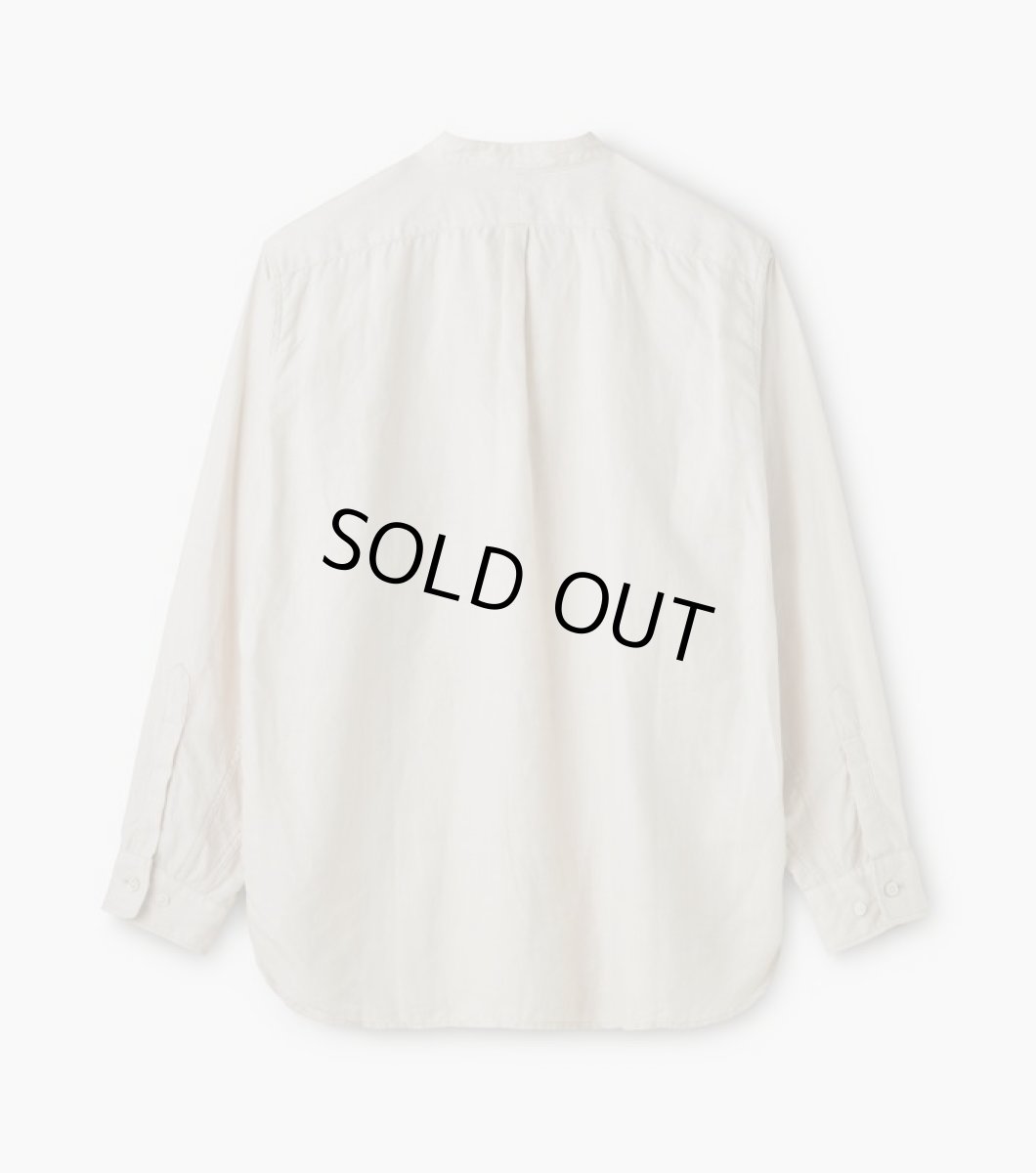 画像2: PHIGVEL [フィグベル] LINEN PULLOVER SHIRT [IVORY] (2)