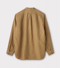 画像2: PHIGVEL [フィグベル] LINEN PULLOVER SHIRT [BEIGE] (2)