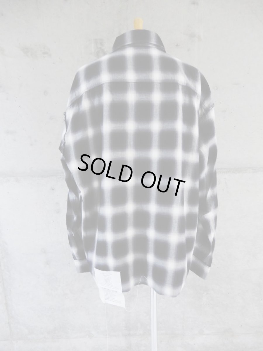 画像4: Black Weirdos [ブラック ウィドゥ] Big Pocket Shirt  [BLACK] (4)