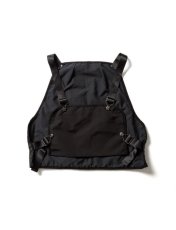 画像1: Sasquatchfabrix.  [サスクワッチファブリックス] NYLON FISHING VEST [BLACK]  (1)