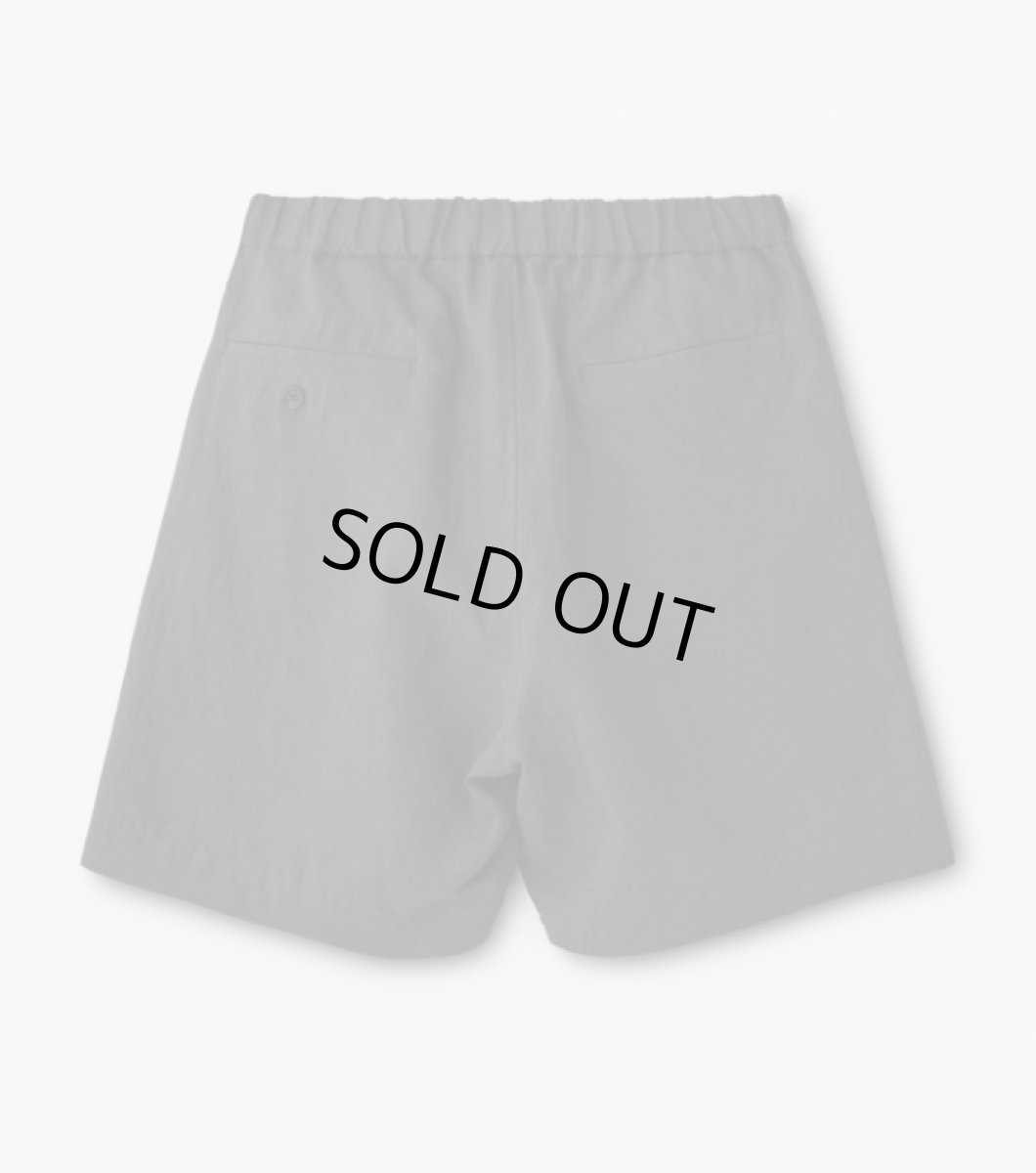 画像2: PHIGVEL [フィグベル] LINEN EASY SHORTS [SEPIA GRAY] (2)