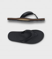 画像1: PHIGVEL [フィグベル] Leather Beach Sandal [BLACK] (1)