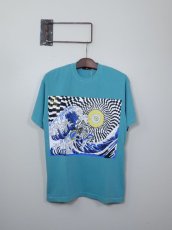 画像1: STRANGE TRIP [ストレンジトリップ] PSYCHEDELIC SURFER TEE [TURQUOISE] (1)