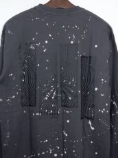 画像4: STRANGE TRIP [ストレンジトリップ] ABSTRACT TEE【BREACH】 [BLACK] (4)