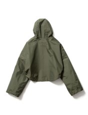 画像2: Sasquatchfabrix.  [サスクワッチファブリックス] THREE LAYER BOLERO [OLIVE]  (2)