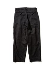 画像2: Sasquatchfabrix.  [サスクワッチファブリックス] TAPERED WIDE PANTS [BLACK]  (2)