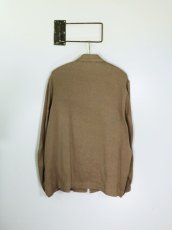 画像2: URU [ウル] LINEN SILK TWILL / 1 BUTTON SHIRTS JACKET [BEIGE]  (2)