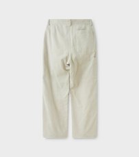 画像2: PHIGVEL [フィグベル] Corduroy Work Trousers [SMOKE IVORY] (2)