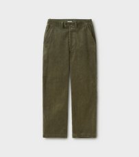 画像1: PHIGVEL [フィグベル] Corduroy Work Trousers [G.OLIVE] (1)