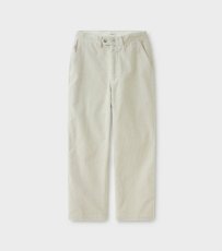 画像1: PHIGVEL [フィグベル] Corduroy Work Trousers [SMOKE IVORY] (1)