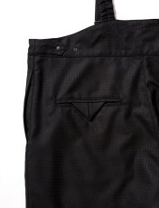 画像4: Sasquatchfabrix.  [サスクワッチファブリックス] SUSPENDER SLACKS [BLACK]  (4)