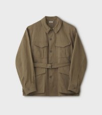 画像1: PHIGVEL [フィグベル] C/L TROPICAL JACKET [SAFARI KHAKI] (1)