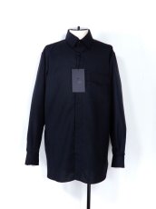 画像1: URU [ウル] FRY FRONT L/S SHIRTS [NAVY]  (1)