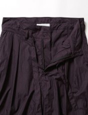 画像3: Sasquatchfabrix.  [サスクワッチファブリックス] NYLON HAKAMA PANTS [BLACK BERRY]  (3)