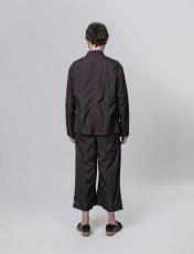 画像9: Sasquatchfabrix. [サスクワッチファブリックス] NYLON WA-NECK COVERALL  [BLACK BERRY]  (9)