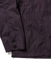 画像3: Sasquatchfabrix. [サスクワッチファブリックス] NYLON WA-NECK COVERALL  [BLACK BERRY]  (3)