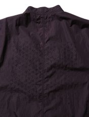 画像4: Sasquatchfabrix. [サスクワッチファブリックス] NYLON WA-NECK COVERALL  [BLACK BERRY]  (4)