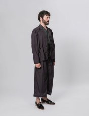 画像8: Sasquatchfabrix. [サスクワッチファブリックス] NYLON WA-NECK COVERALL  [BLACK BERRY]  (8)