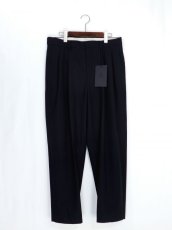 画像1: URU [ウル] 2 TUCK  PANTS [NAVY]  (1)