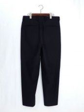 画像2: URU [ウル] 2 TUCK  PANTS [NAVY]  (2)