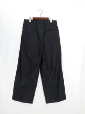 画像3: URU [ウル] 1 TUCK  PANTS [F BLACK]  (3)