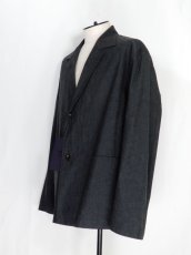 画像2: URU [ウル] 2 BUTTAN JACKET [F BLACK]  (2)