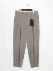 画像1: URU [ウル] 2 TUCK  PANTS [GREIGE]  (1)