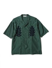 画像1: Sasquatchfabrix. [サスクワッチファブリックス] “HIIRAGI” H/S SHIRT [GREEN]  (1)