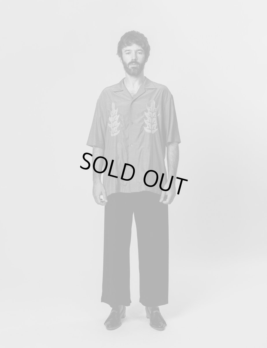 画像3: Sasquatchfabrix. [サスクワッチファブリックス] “HIIRAGI” H/S SHIRT [GREEN]  (3)