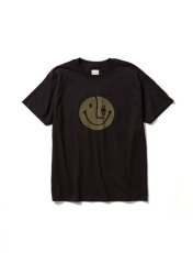 画像1: Sasquatchfabrix. [サスクワッチファブリックス]“PICASSO SMILE” PRINT TEE[BLACK]  (1)