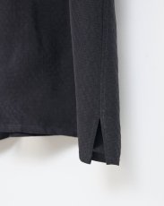 画像5: URU [ウル] CUPRO - SHORT SLEEVE SHIRTS [BLACK]  (5)