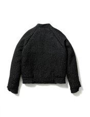 画像2: Sasquatchfabrix. [サスクワッチファブリックス] BOTANICAL SW JACKET [BLACK]  (2)