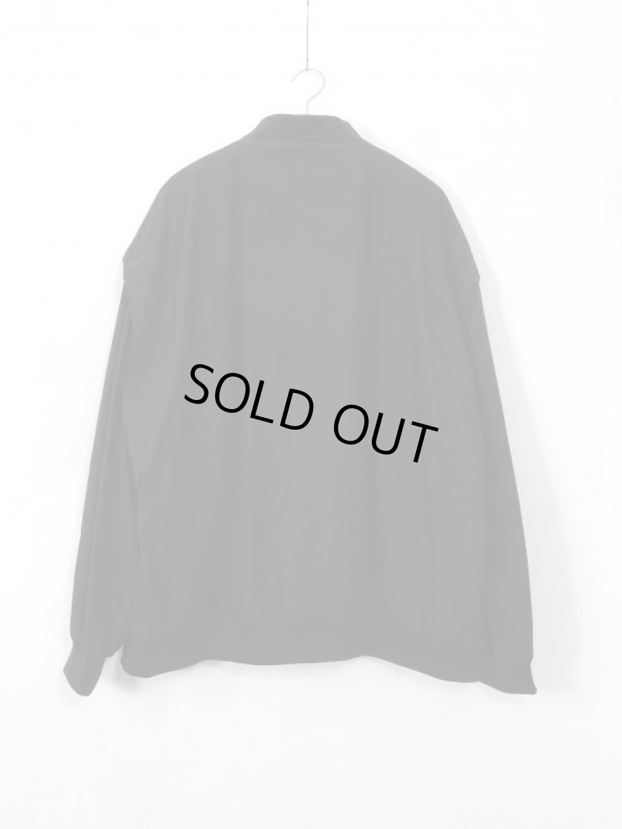 画像2: URU [ウル] ZIP UP BLOUSON [BLACK] (2)