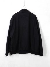 画像2: URU [ウル] ZIP UP BLOUSON [BLACK] (2)