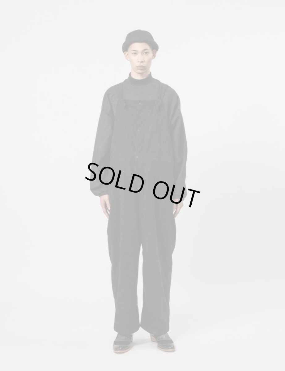 画像6: Sasquatchfabrix.  [サスクワッチファブリックス]CORDUROY OVERALL[BLACK]  (6)