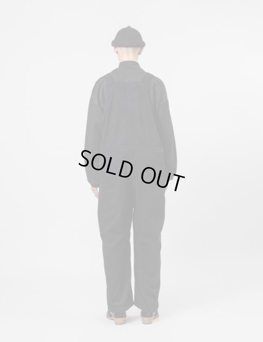 画像8: Sasquatchfabrix.  [サスクワッチファブリックス]CORDUROY OVERALL[BLACK]  (8)