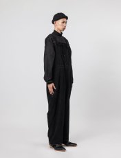 画像7: Sasquatchfabrix.  [サスクワッチファブリックス]CORDUROY OVERALL[BLACK]  (7)