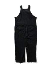 画像2: Sasquatchfabrix.  [サスクワッチファブリックス]CORDUROY OVERALL[BLACK]  (2)