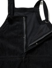 画像4: Sasquatchfabrix.  [サスクワッチファブリックス]CORDUROY OVERALL[BLACK]  (4)