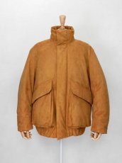 画像2: URU [ウル] ZIP UP BLOUSON [Camel] (2)