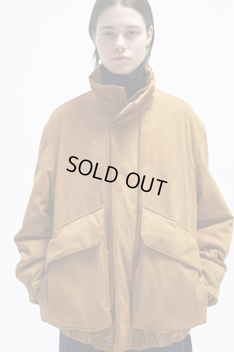 画像7: URU [ウル] ZIP UP BLOUSON [Camel] (7)